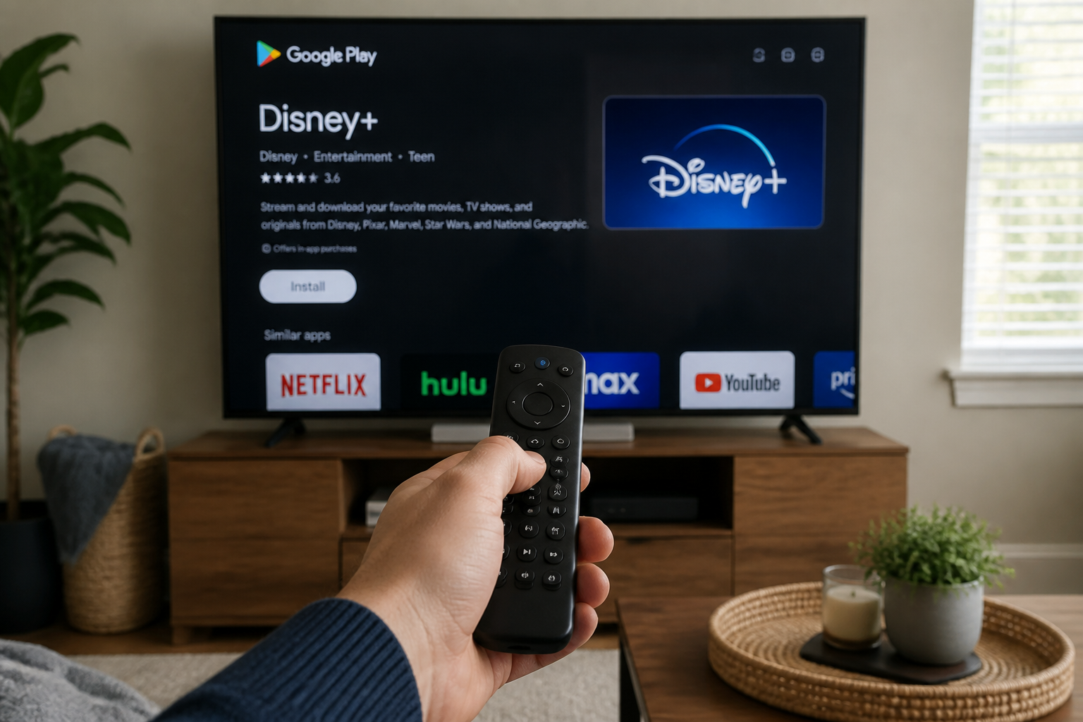 Installer Disney Plus sur une TV Android : le guide facile