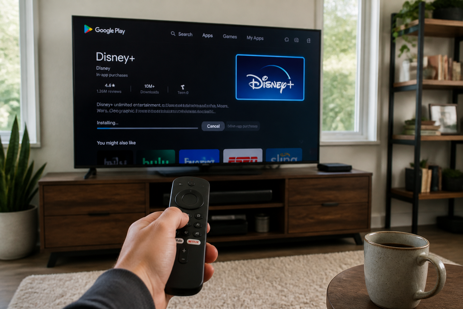 Installer Disney Plus sur une TV Android : le guide facile