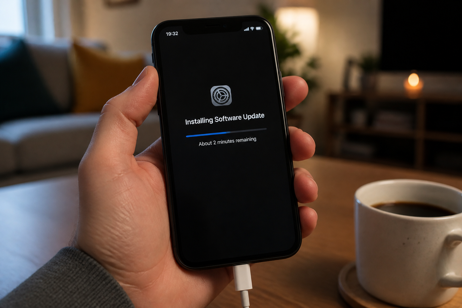 Mise à jour iPhone : lancer linstallation pas à pas