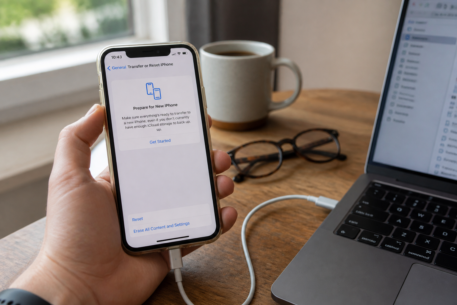 Réinitialiser un iPhone proprement : étapes et précautions