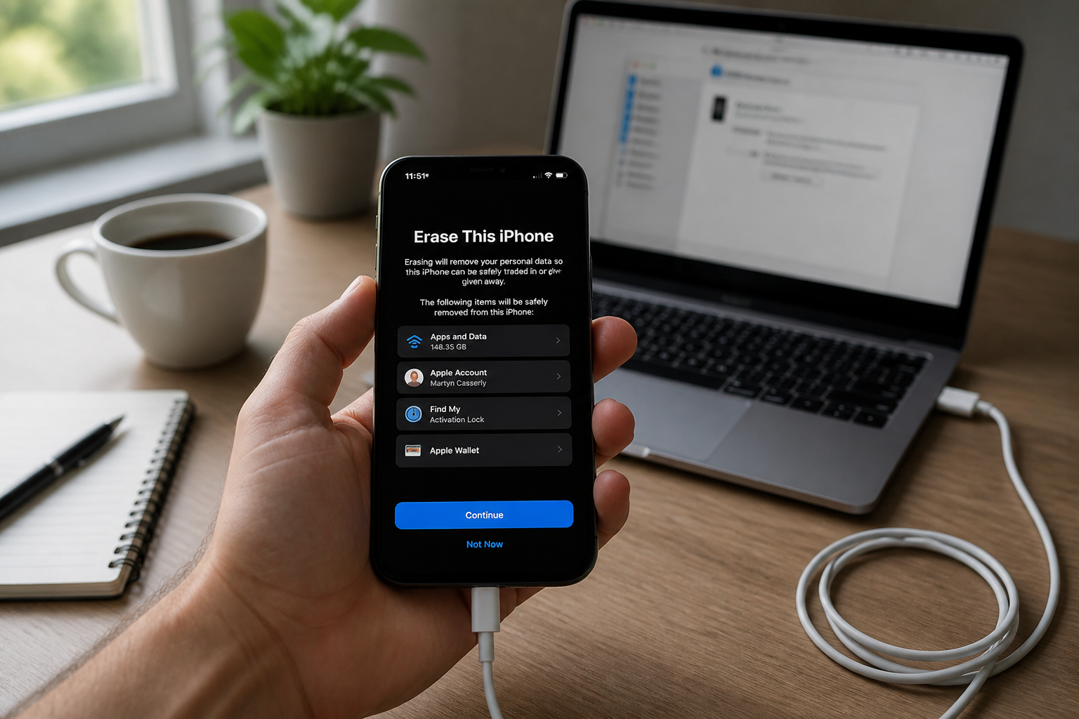 Réinitialiser un iPhone proprement : étapes et précautions