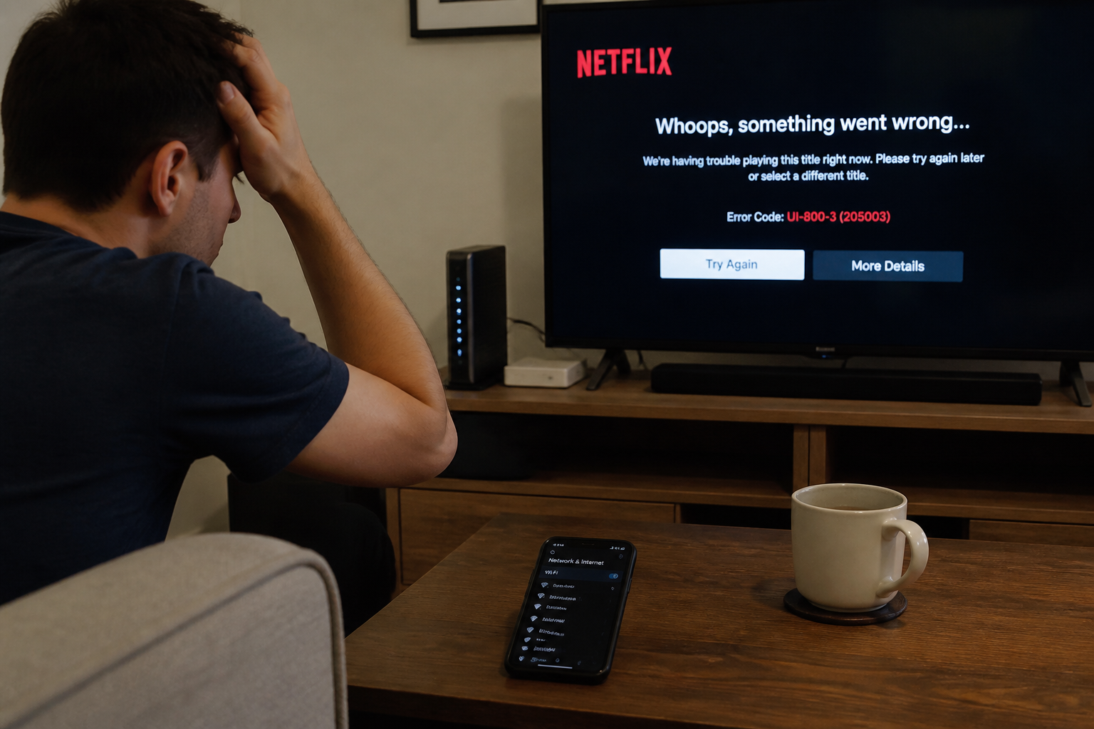 Codes erreur Netflix : comprendre les messages les plus fréquents