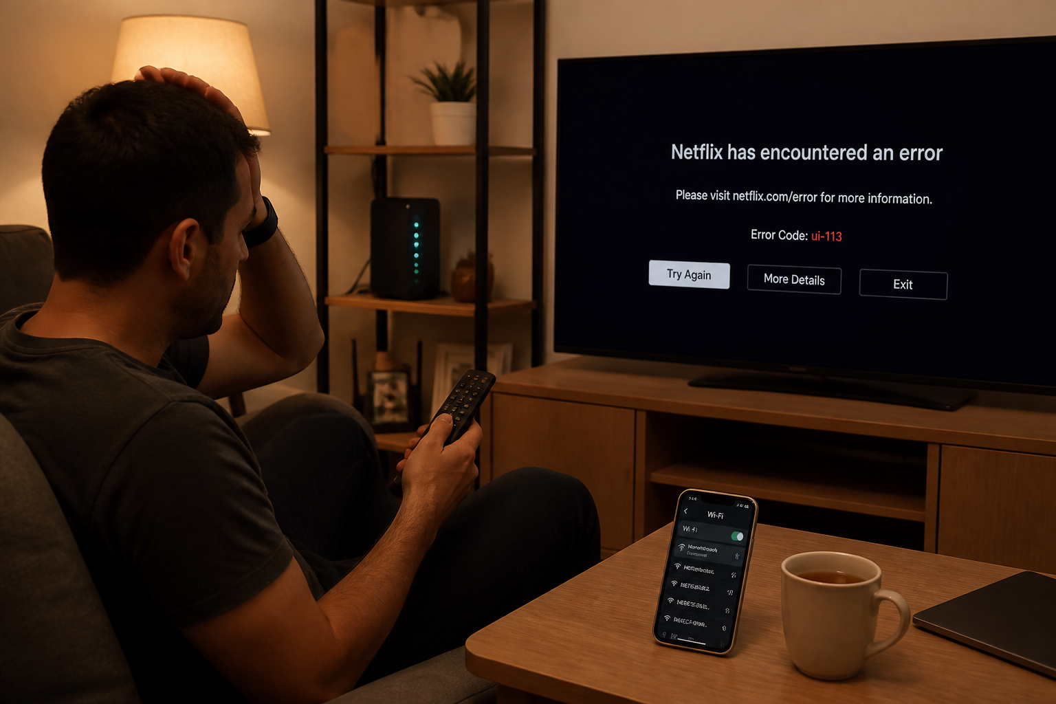 Codes erreur Netflix : comprendre les messages les plus fréquents
