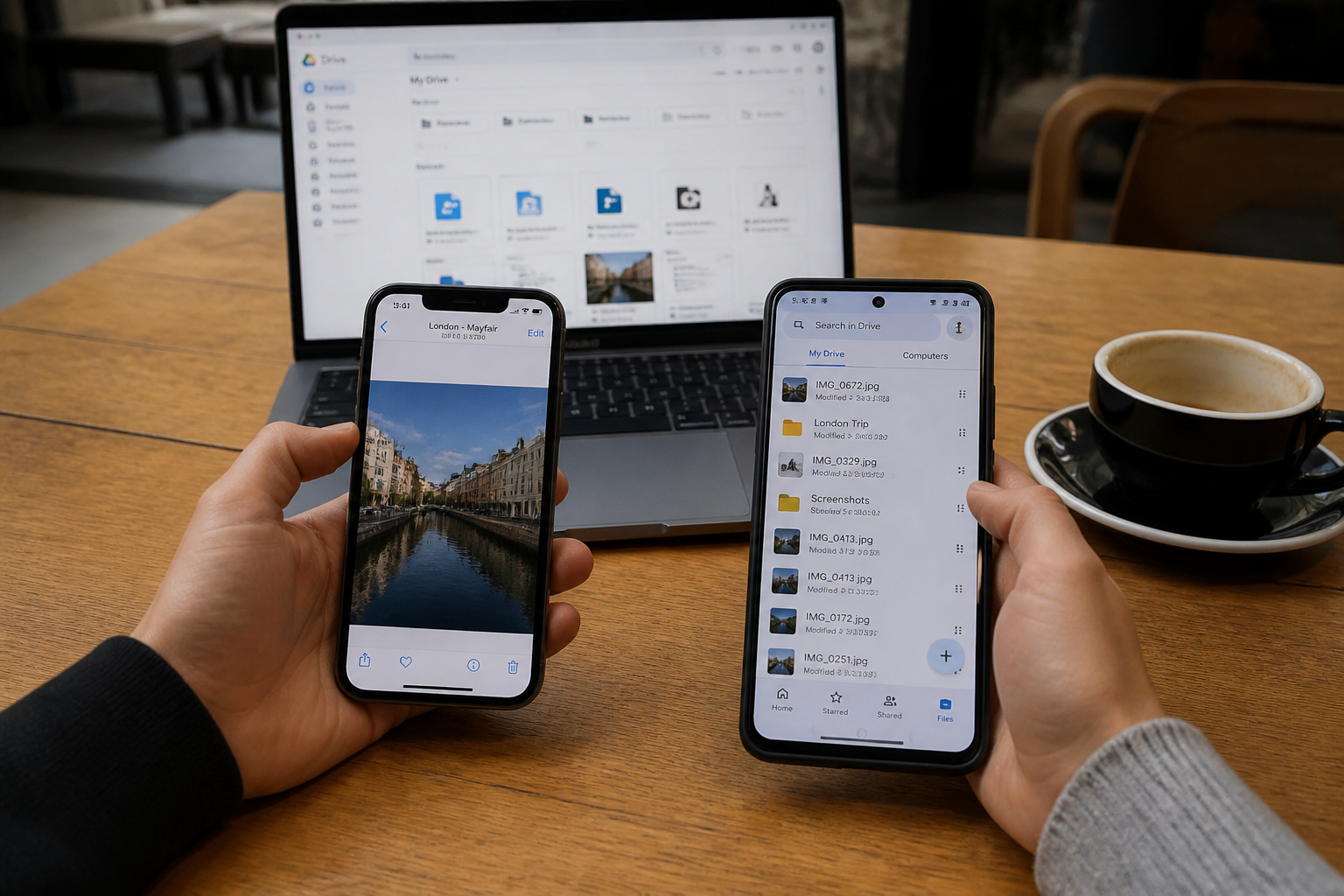 Envoyer une photo en Bluetooth diPhone vers Android : le tuto