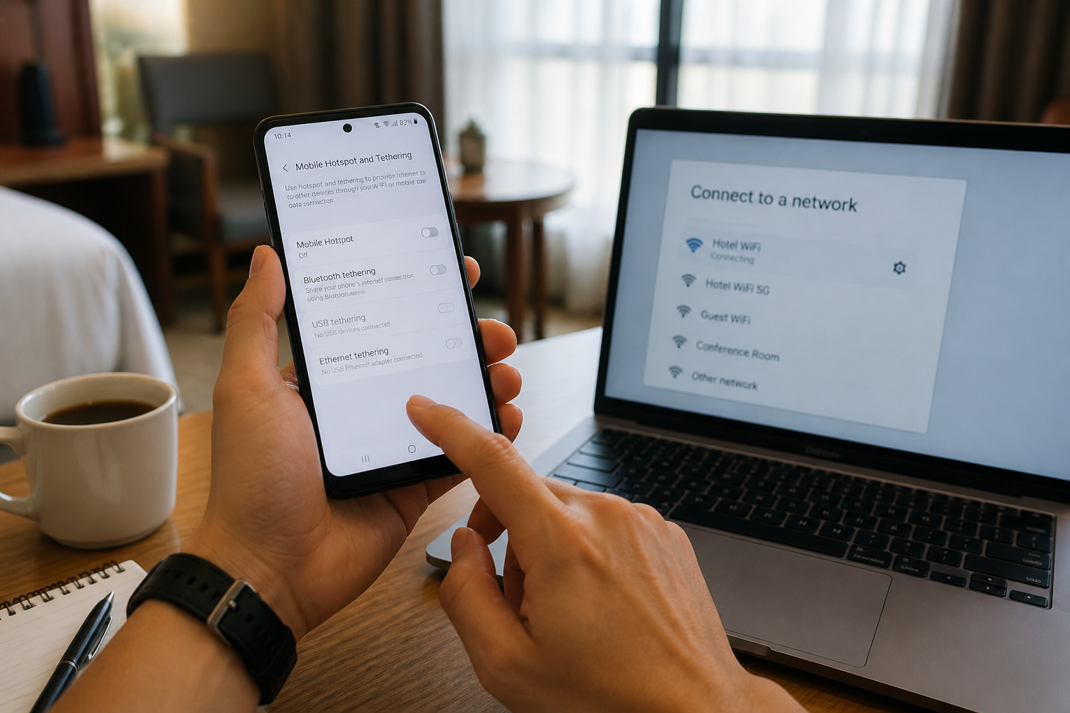 Partage de connexion sur Android : le tuto étape par étape