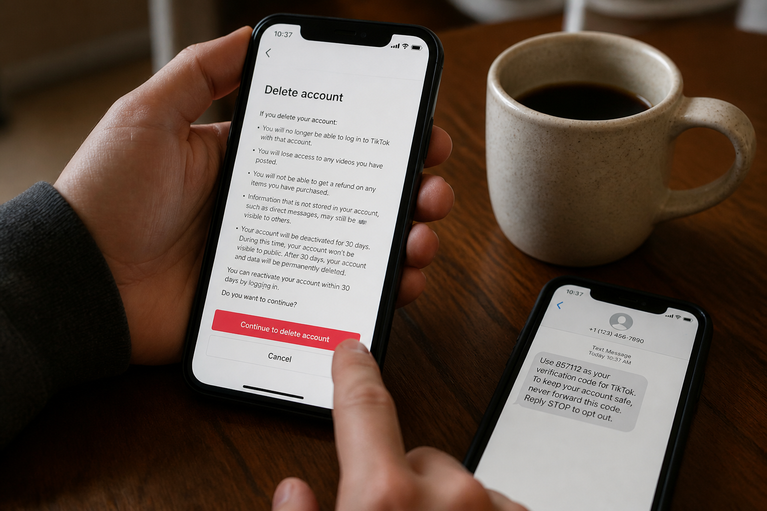 Supprimer un compte TikTok : étapes et précautions